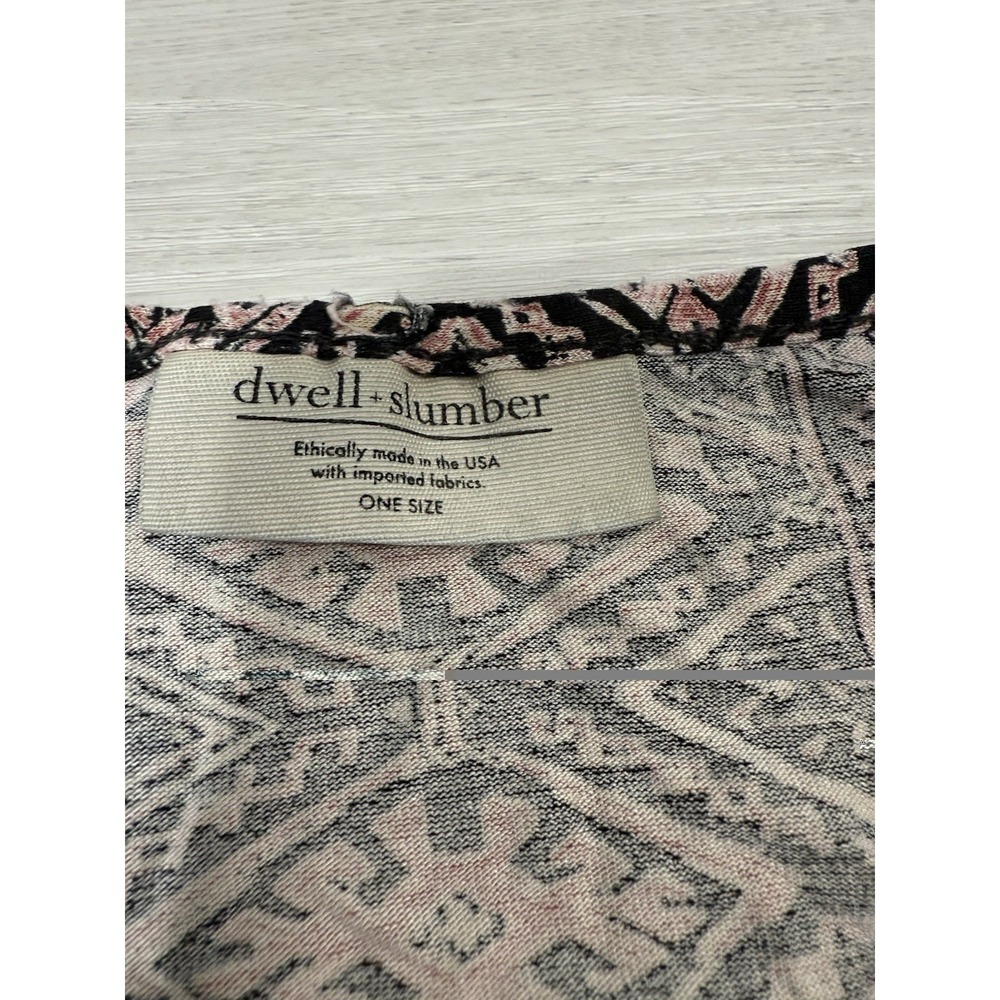 Dwell + Slumber Boho Tribal Print Cocoon One Size Pink Black Bohemian - Picture 5 of 5